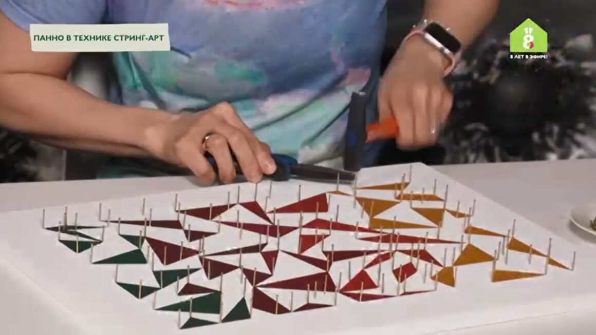 Видео-инструкция стринг-арт